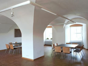 Tagungsraum während der Ausbildung in Passau
